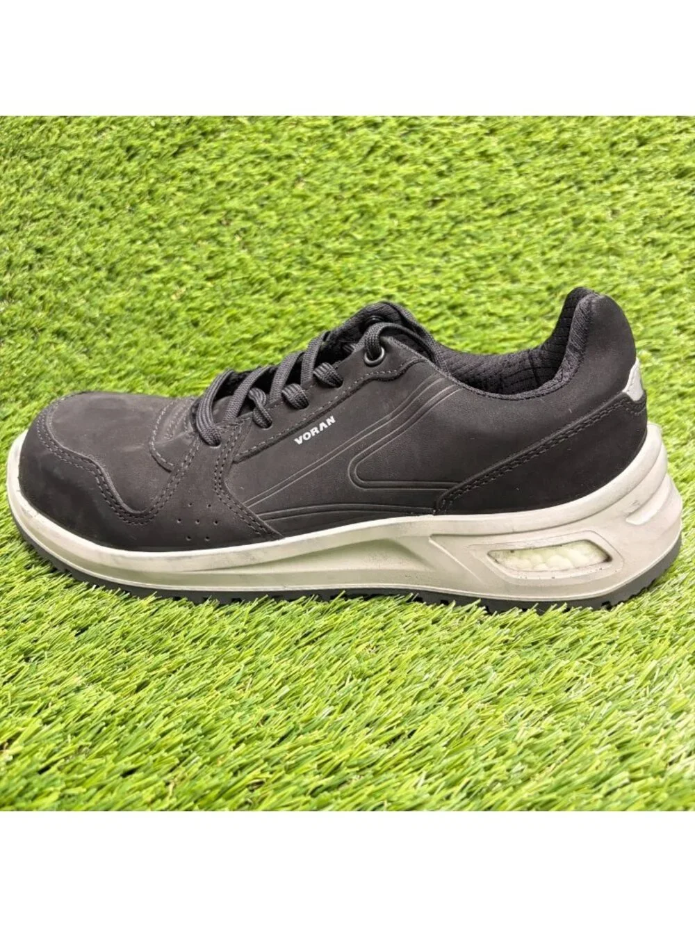 Voran Sportsafe Energy 610 Mens Size 10 Black Composite Toe Safety Work Shoes
